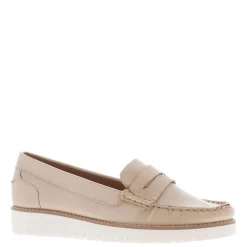 Lucentia Wedge Leather Loafers