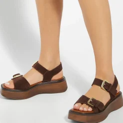 Luno Double Strap Flatform Sandals