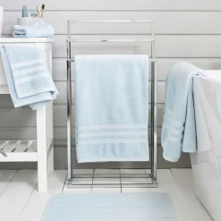 Luxe Bath Mat Blue