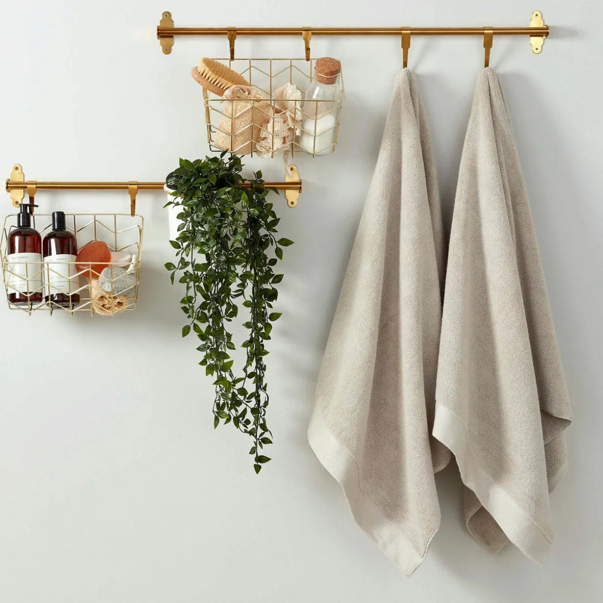 Luxe Hand Towel French Grey