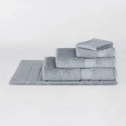 Luxury Egyptian Bath Mat Dusty Blue