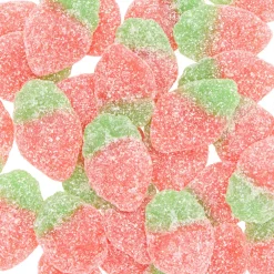 Luxury Mini Sour Strawberries Pouch 200g