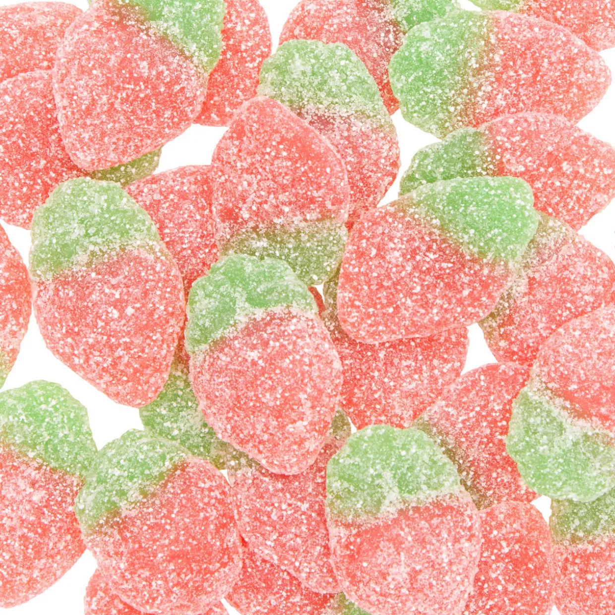 Luxury Mini Sour Strawberries Pouch 200g