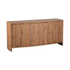 Lyngby Three Door Sideboard Brown