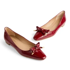 Mabel Bow Pointed Toe Flats