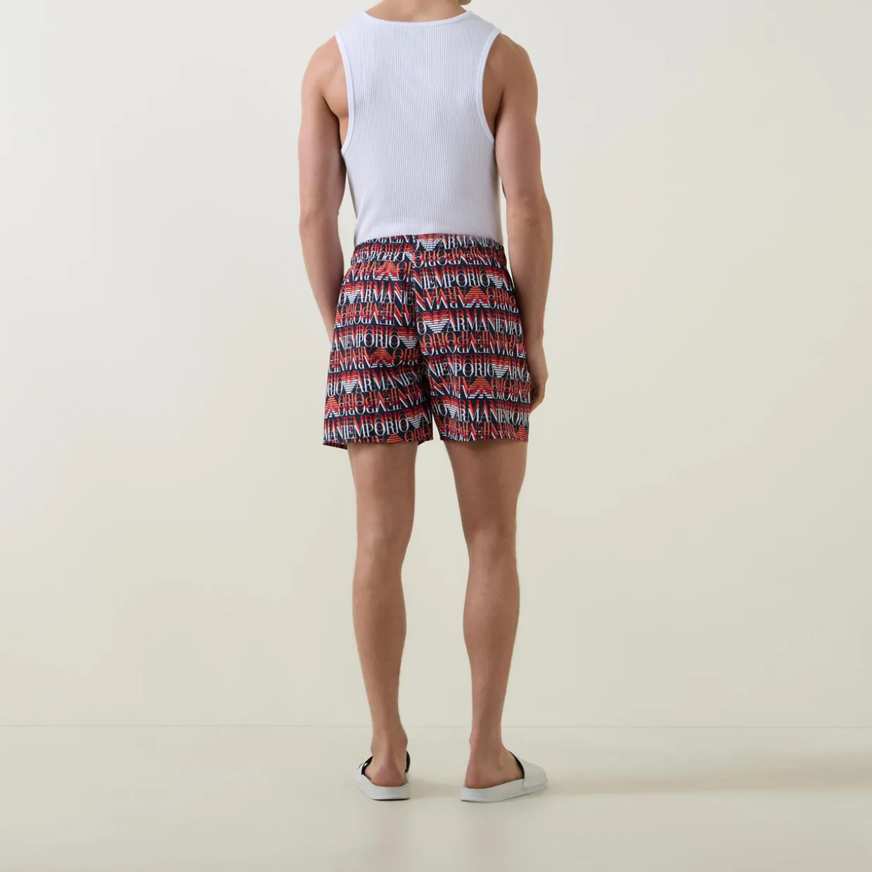 Macro Logo Swim Shorts