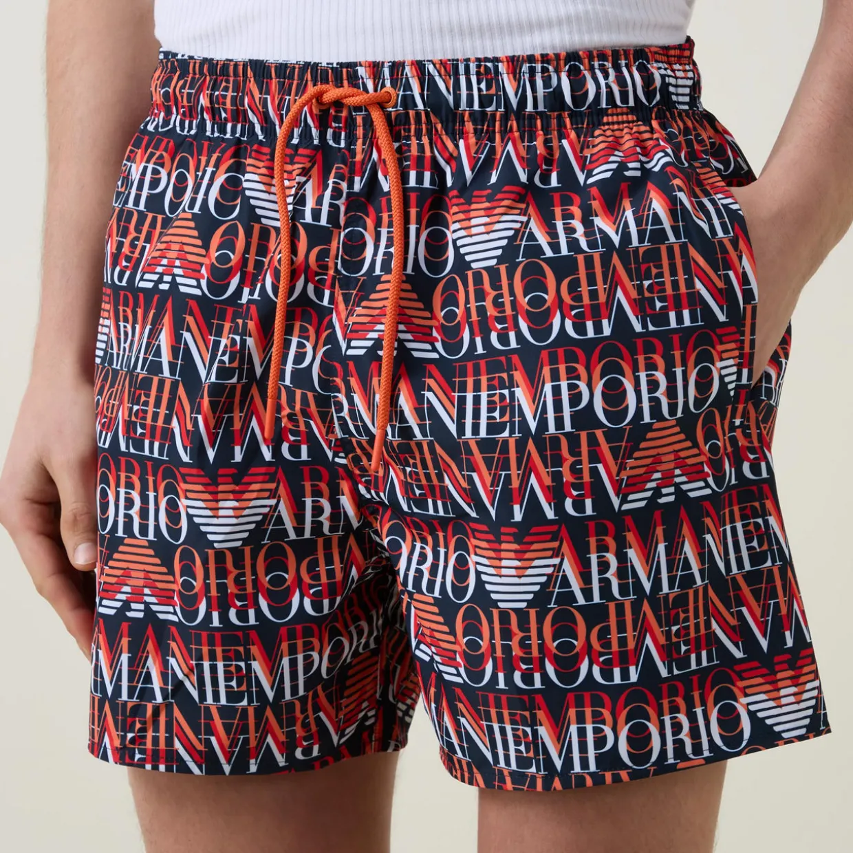 Macro Logo Swim Shorts
