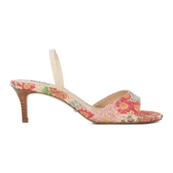 Madelines Hotfix Floral Mules