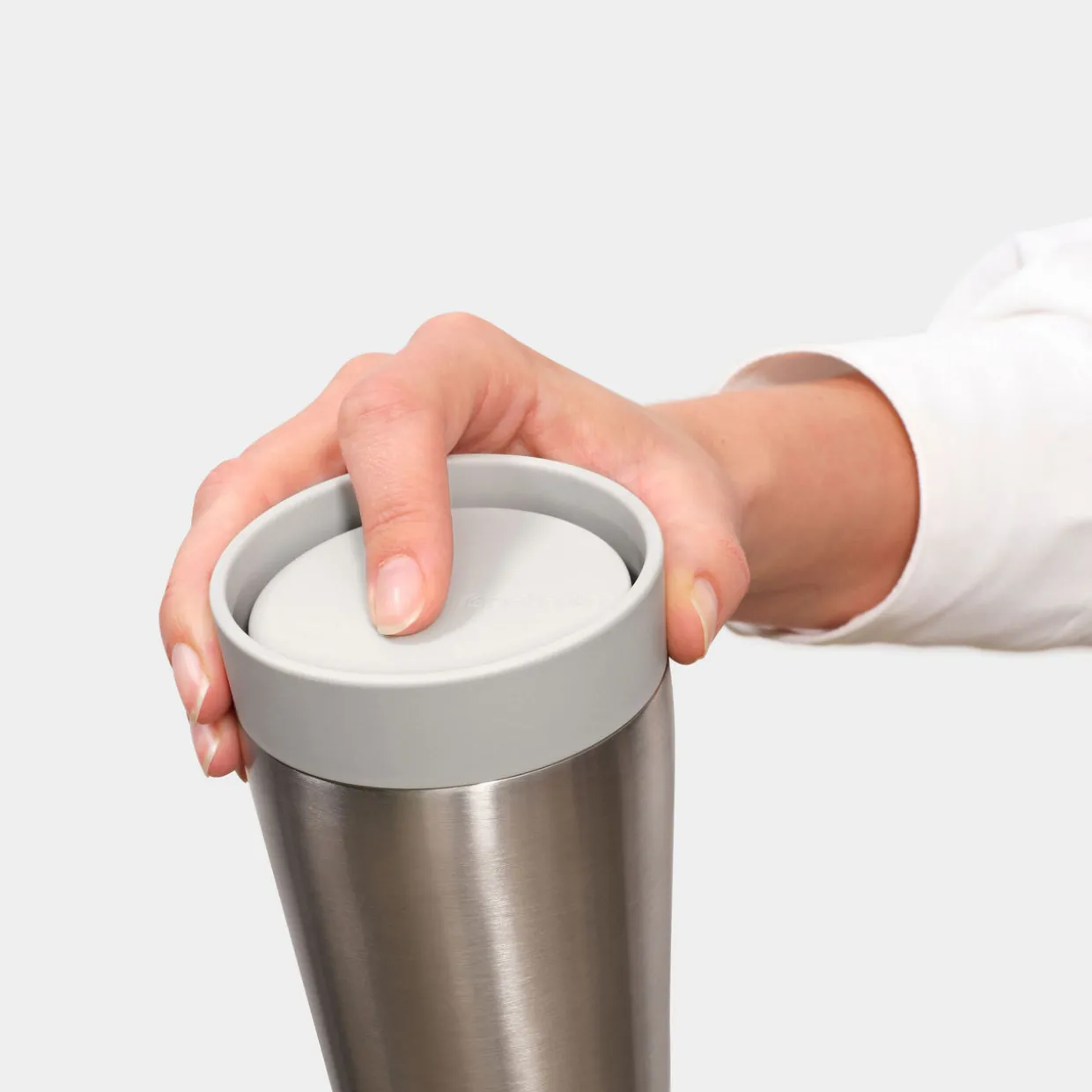 Make & Take Insulated Cup, 0.2L - Light Grey