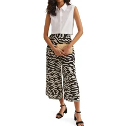 Malaya Printed Culotte Trousers