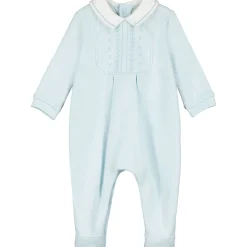 Malcolm Embroidered Babygrow & Hat Two-Piece Set