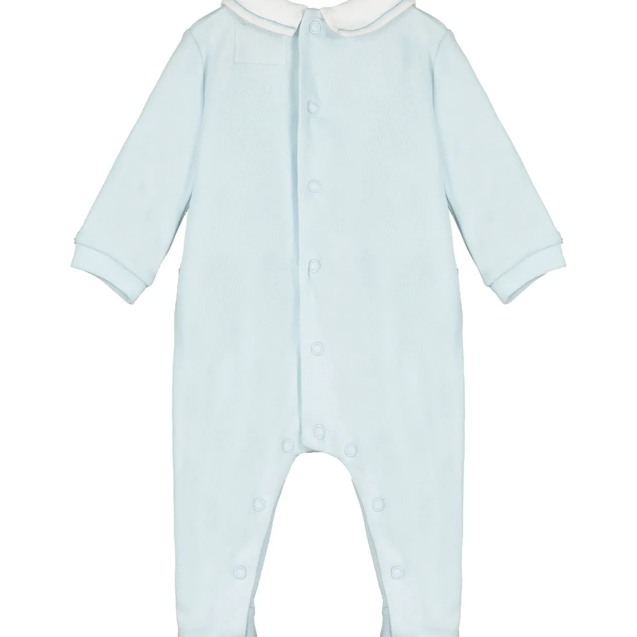 Malcolm Embroidered Babygrow & Hat Two-Piece Set