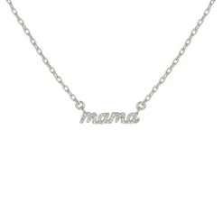 Mama Said Pavé Pendant Necklace
