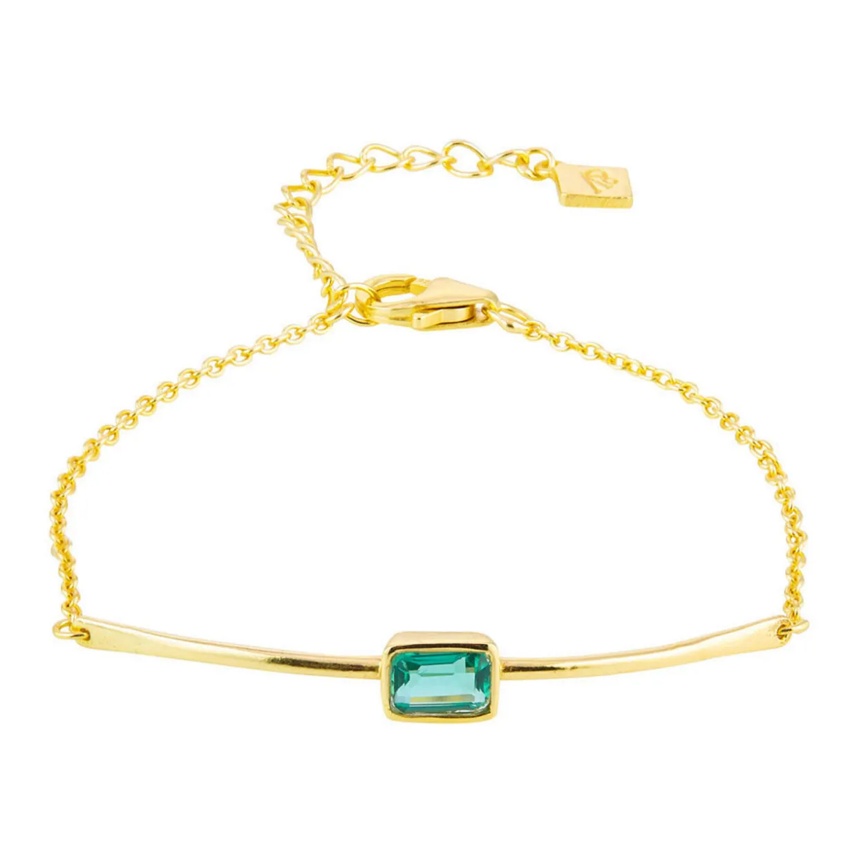 Manhattan Green Tourmaline Bracelet