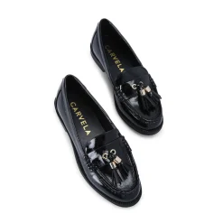 Manor Patent Tassel Loafers