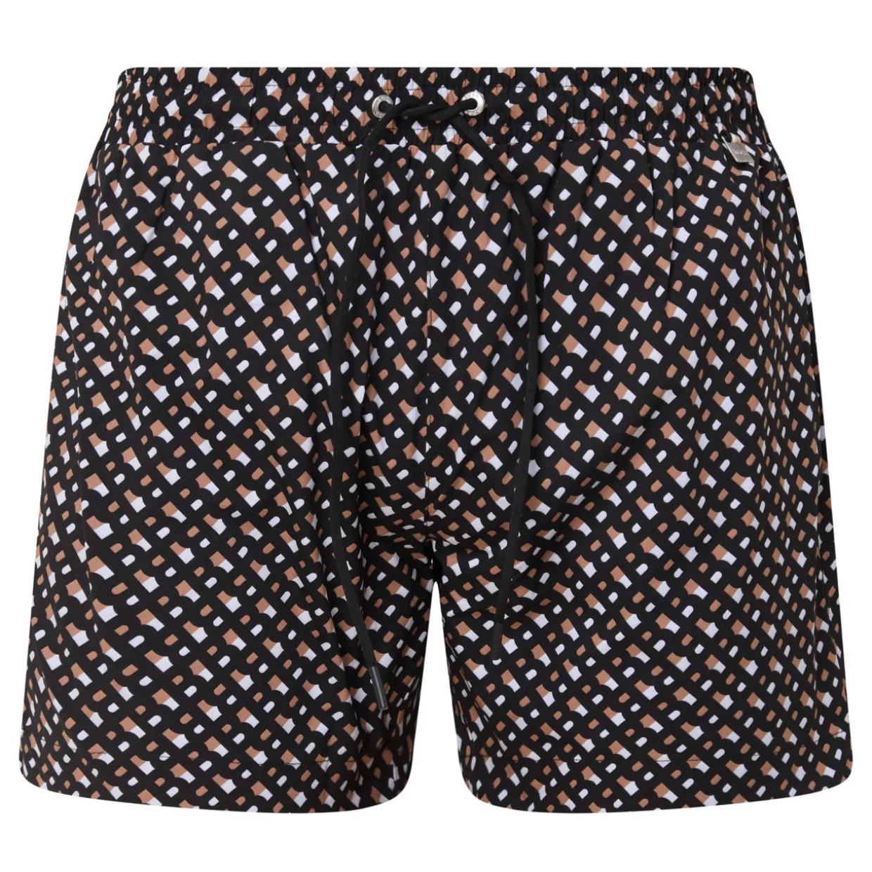 Manu Patterned Drawstring Swim Shorts