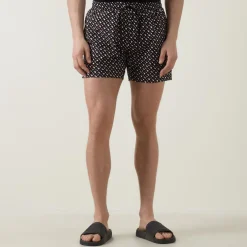 Manu Patterned Drawstring Swim Shorts
