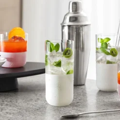 Manufacture Rock Long Drink Tumbler Four-Piece Set