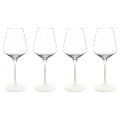 Manufacture Rock White Wine Goblet Four-Piece Set