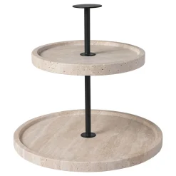 Manufacture Travertine Cake Stand