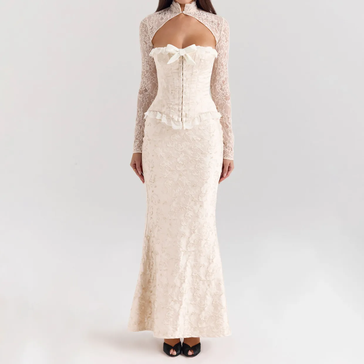 Mara Jacquard Skirt