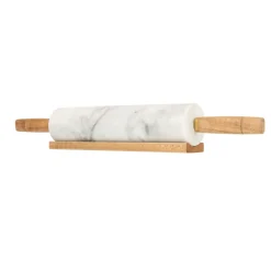 Marble Rolling Pin with Stand
