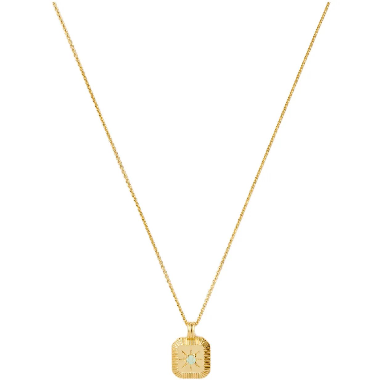 March Birthstone Necklace