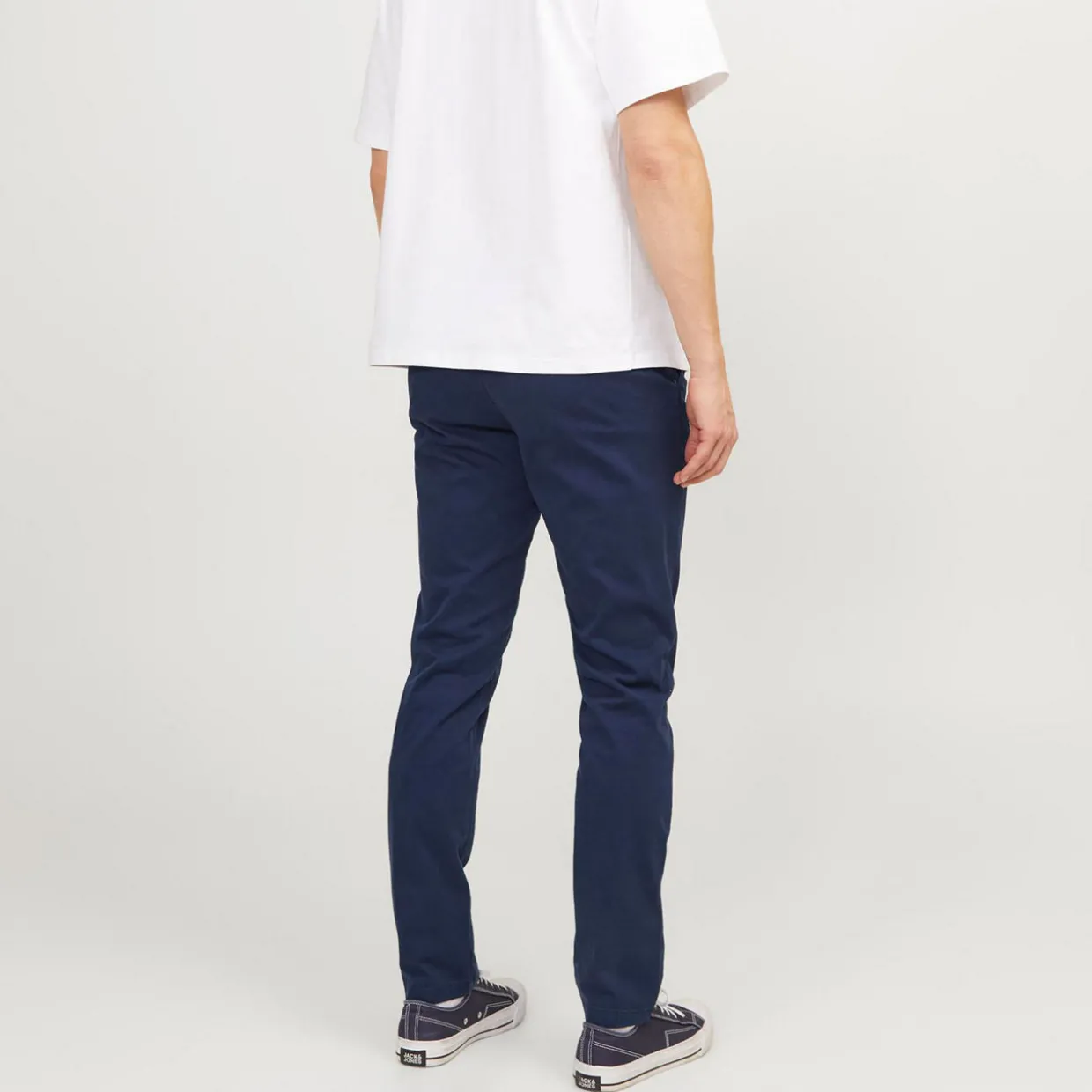 Marco Bowie Low-Rise Slim Fit Chinos
