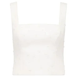 Margot Embellished Cropped Top