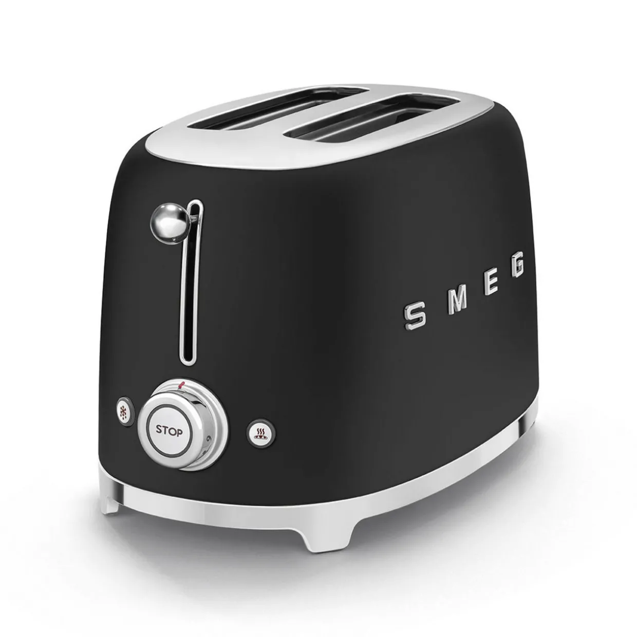 Matte Black 2 Slice Toaster