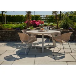 Maxfield Garden Dining Set Linen