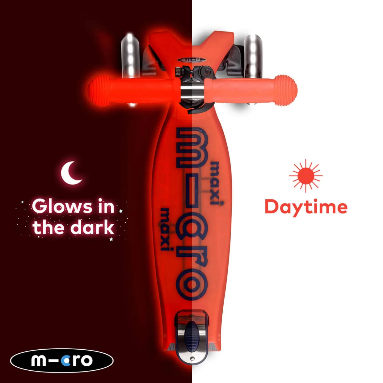 Maxi Deluxe Glow Scooter