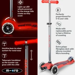 Maxi Deluxe Glow Scooter