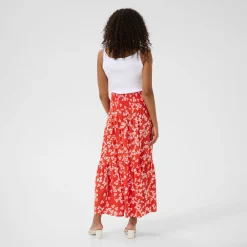 Maxi Floral Smocked Skirt