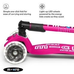Maxi Micro LED Foldable Scooter