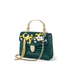 Mayfair® Embroidered Bird of Paradise Midi Crossbody Bag