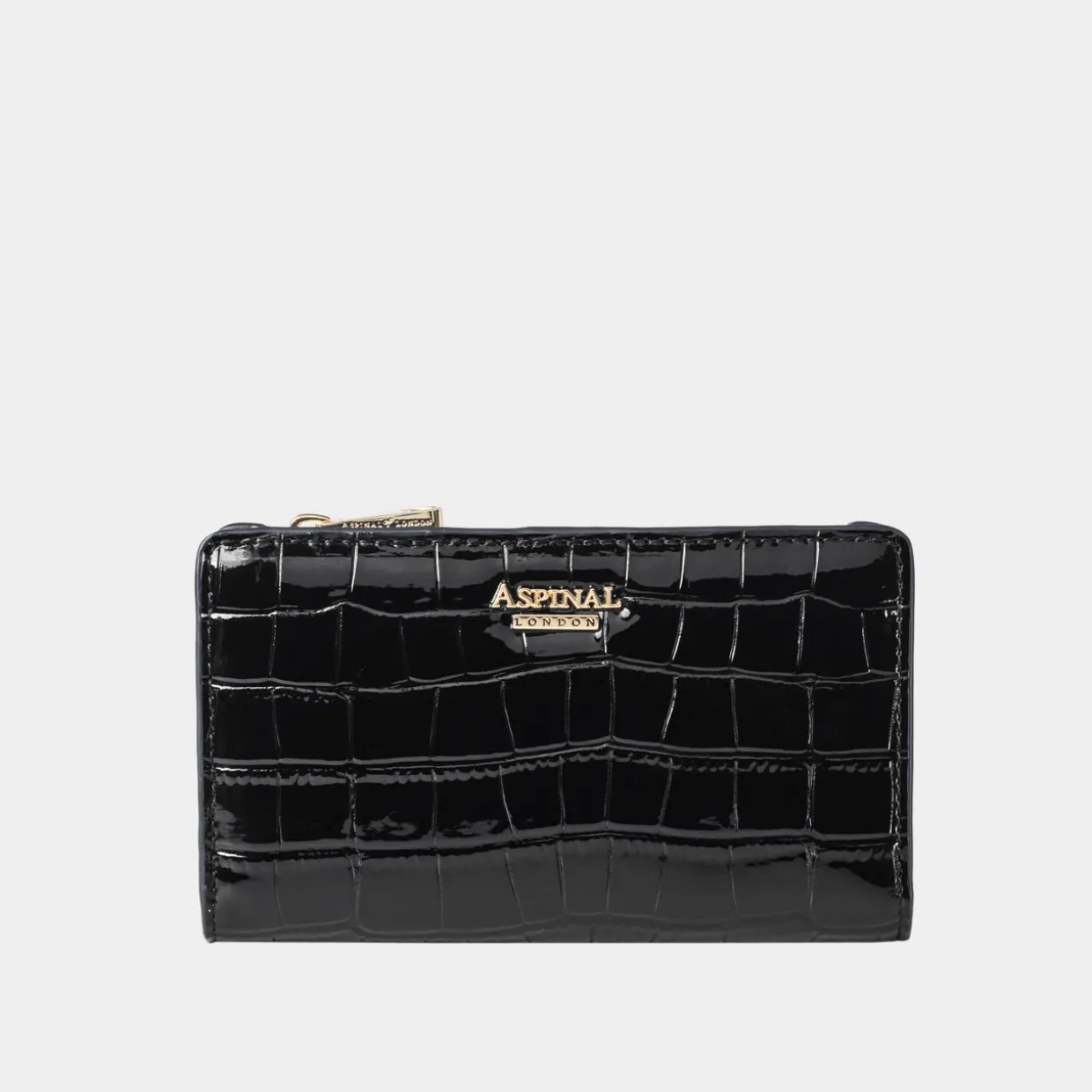 Mayfair® Patent-Croc Coin & Cardholder