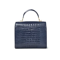 Mayfair® Patent-Croc Crossbody Bag