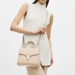 Mayfair® Patent-Croc Crossbody Bag