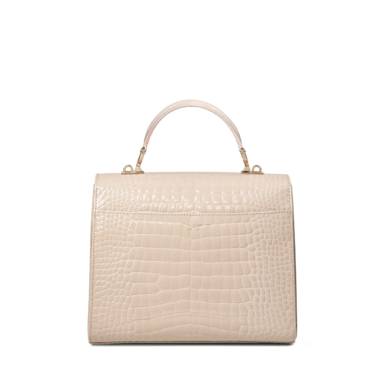 Mayfair® Patent-Croc Crossbody Bag