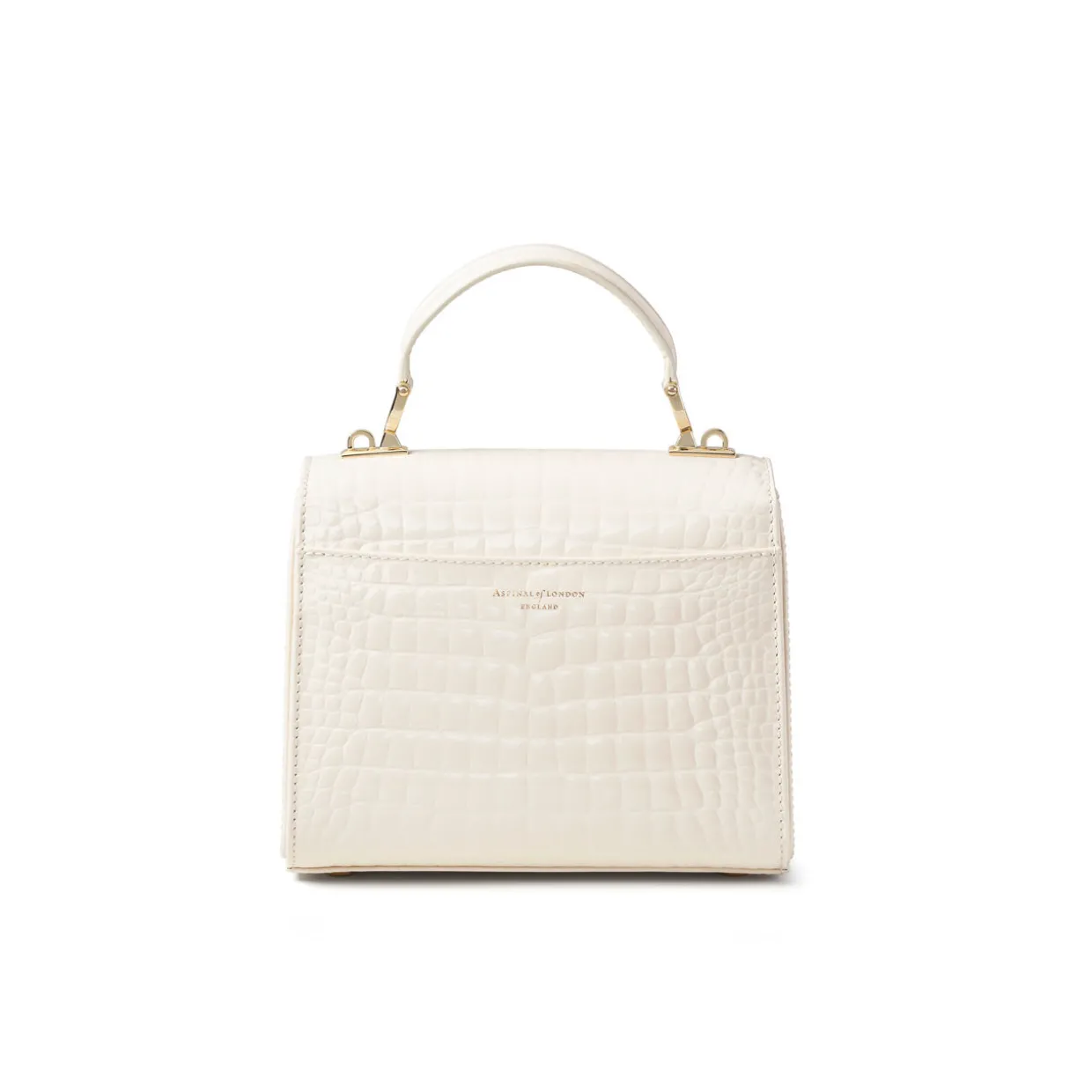 Mayfair® Patent-Croc Midi Crossbody Bag
