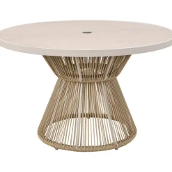 McKinney Dining Parasol Set & Cover Beige