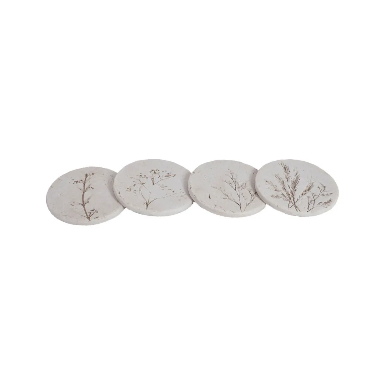 Meadows Floral Four-Piece Coasters Set