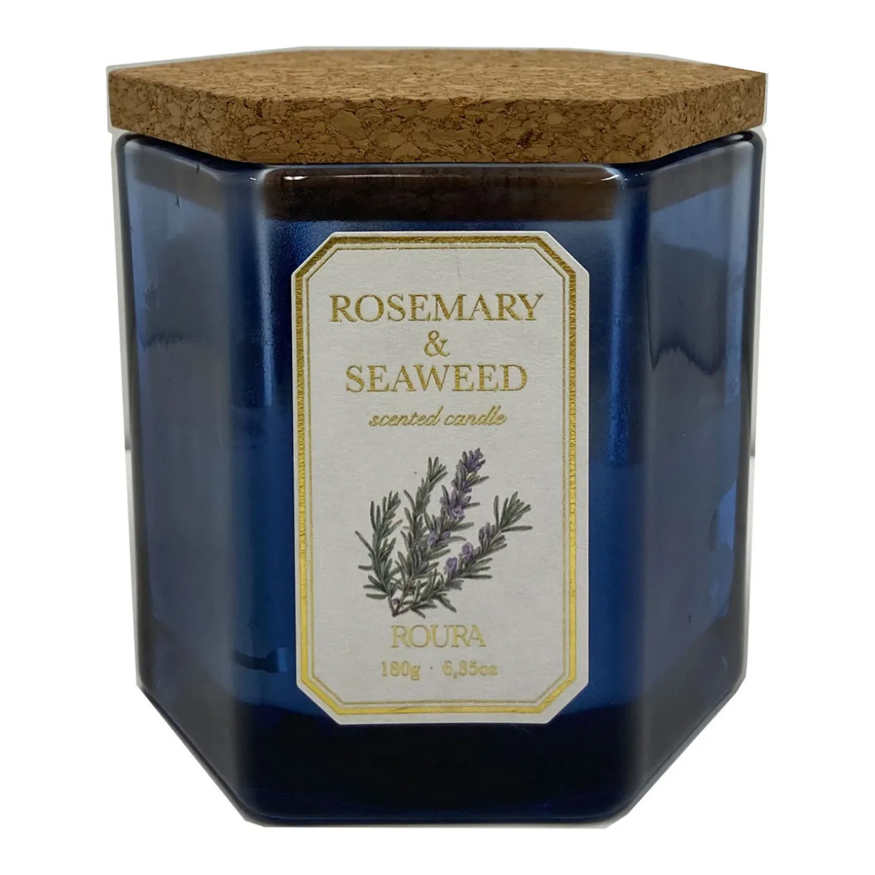 Mediterranean Herbs: Rosemary & Seaweed Scented Candle