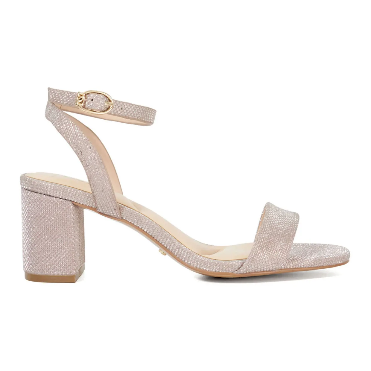 Melini T-Bar Wide Fit High Heeled Sandals