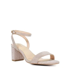 Melini T-Bar Wide Fit High Heeled Sandals