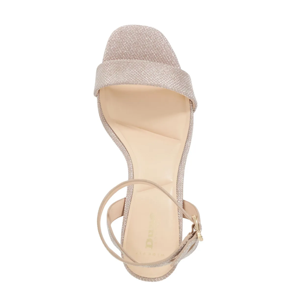 Melini T-Bar Wide Fit High Heeled Sandals