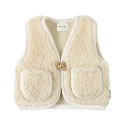 Merino Snuggle Vest Milk