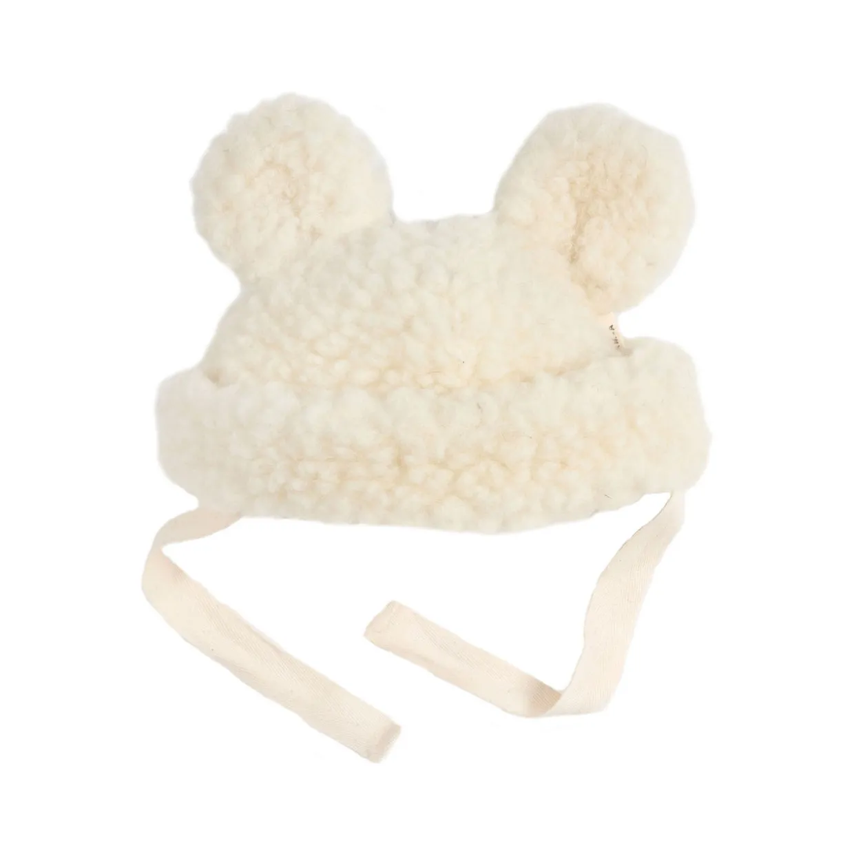 Merino Teddy Hat Milk