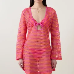 Mesh Effect Kaftan